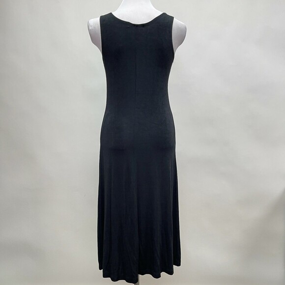 Travel Elegance Women's A-Line Dress Small Black Sleeveless - Picture 6 of 9